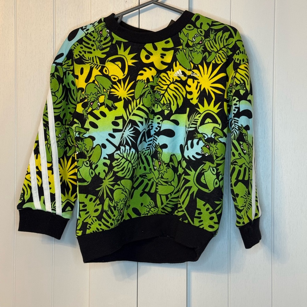 Adidas X muppet babies Kermit the frog sweatshirt